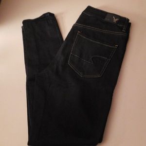 AMERICAN EAGLE 10 REG SKY HIGH JEGGINGS